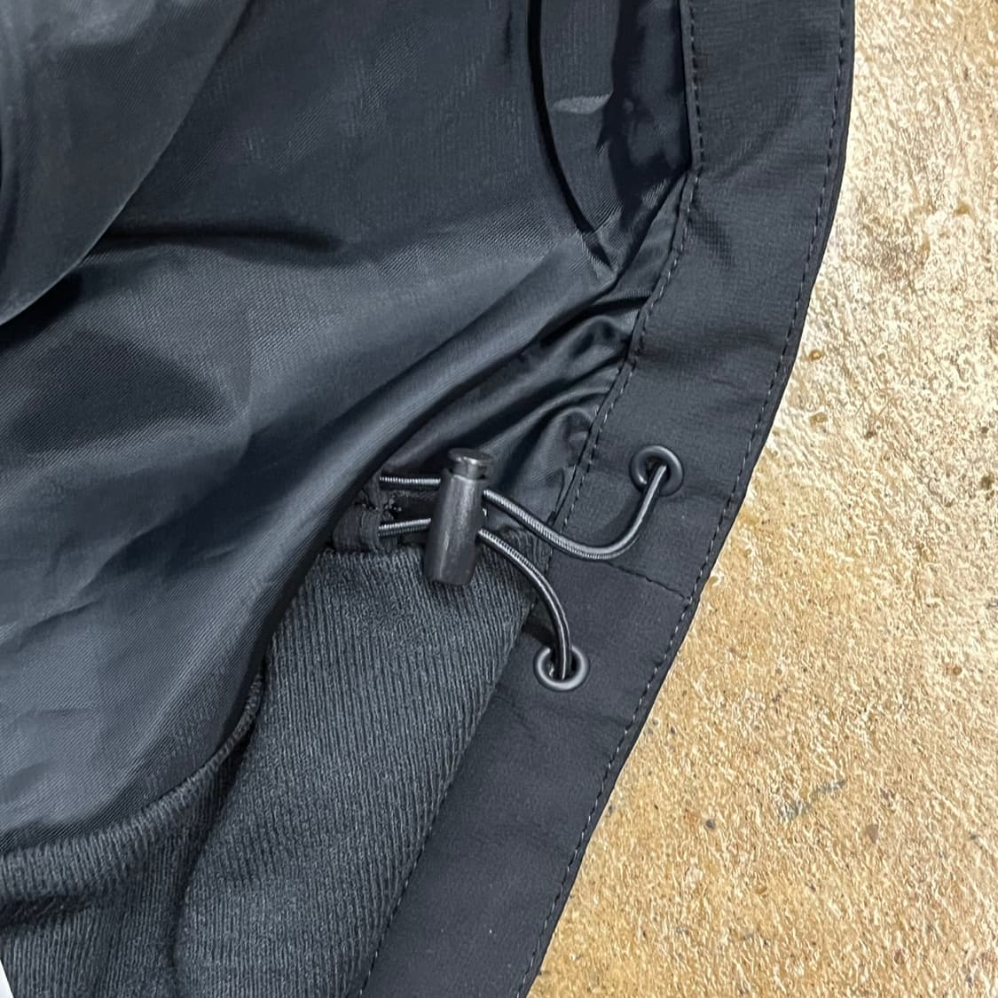 [정품/95] 몽벨 블랙 바람막이 자켓 b8 상품이미지8