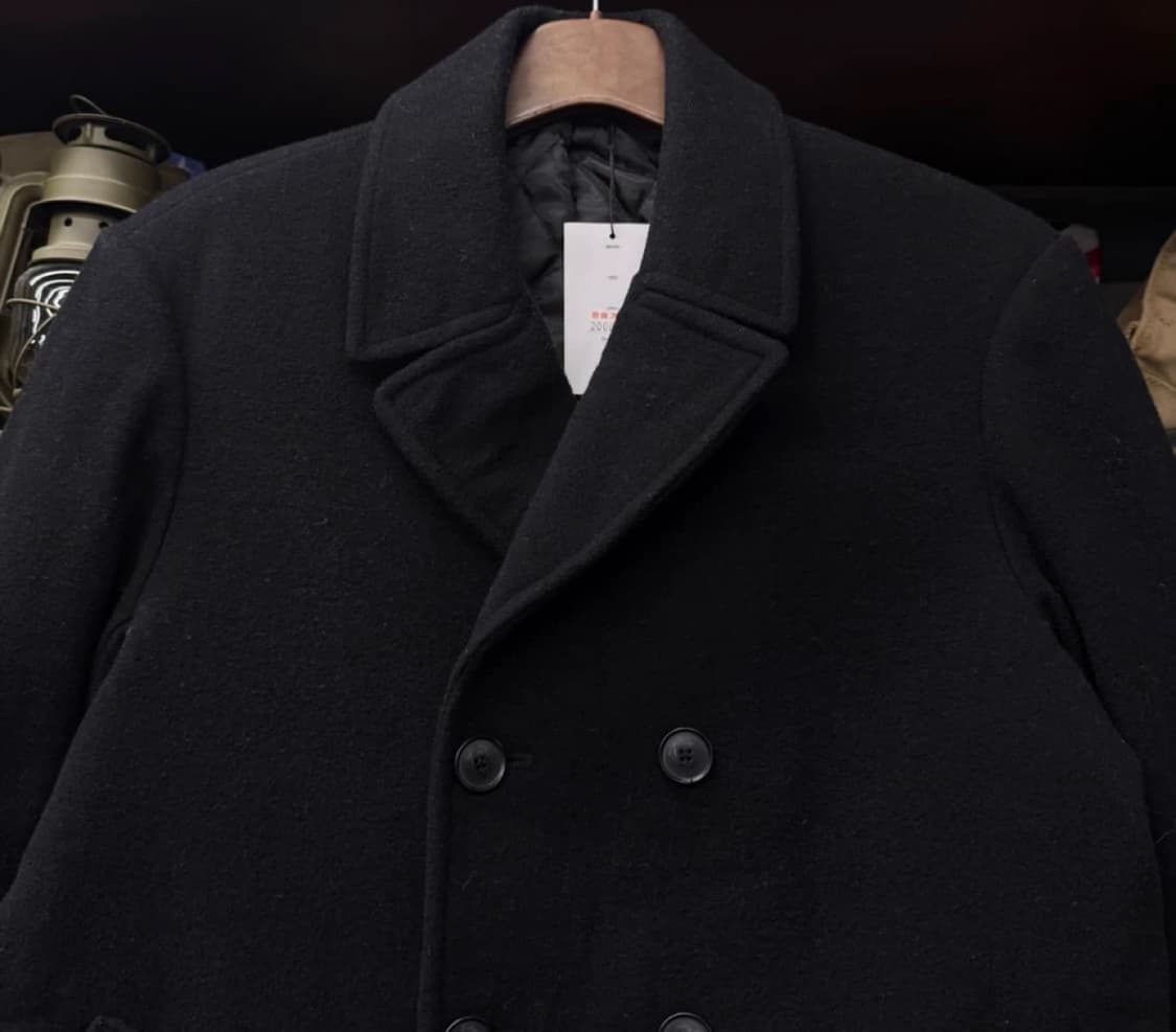 00s 폴로 랄프로렌 US NAVY 미 해군 밀리터리 복 각 피코트 상품이미지3