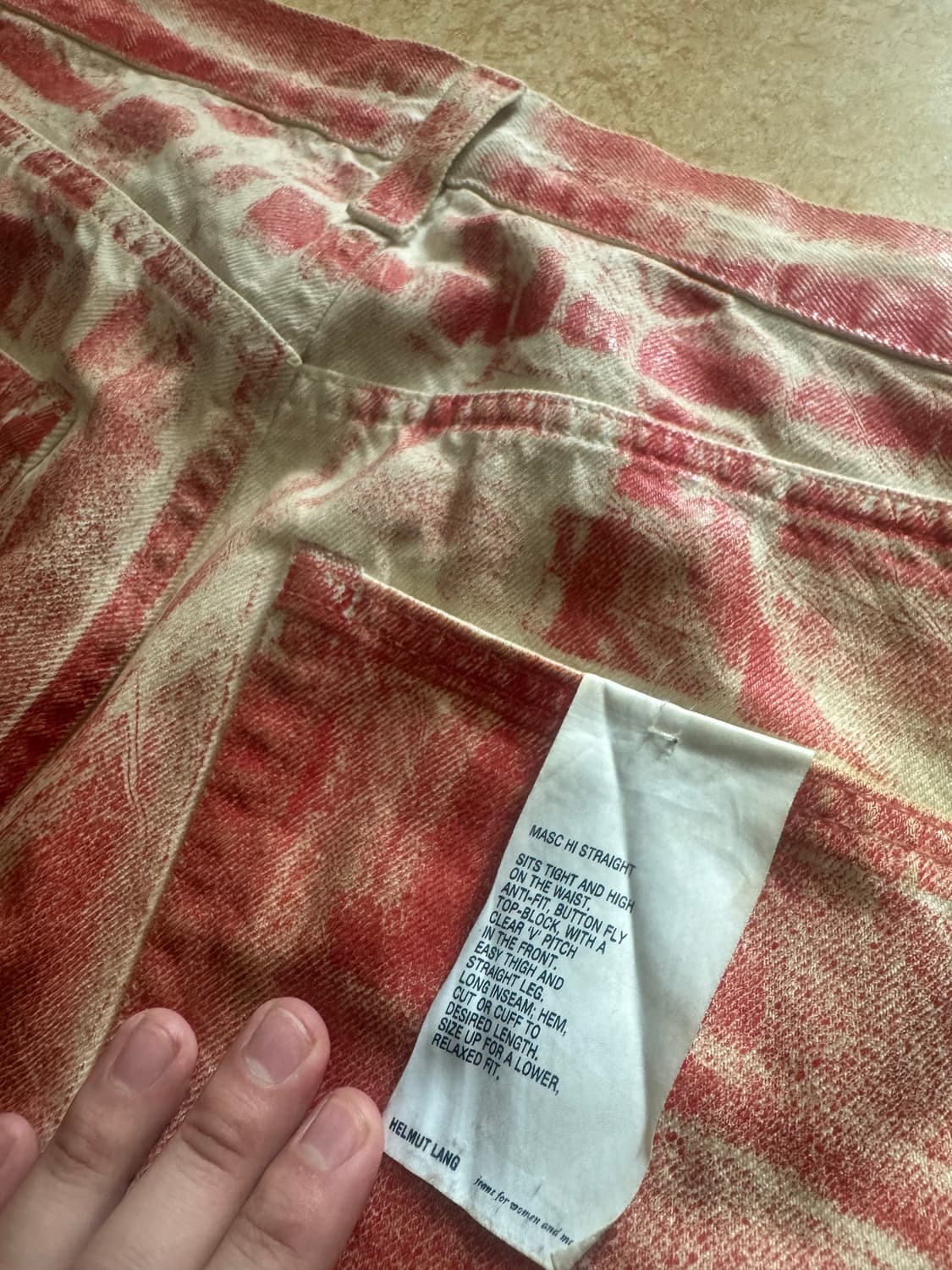 헬무트랭 아카이브 코팅 팬츠 34 상품이미지4