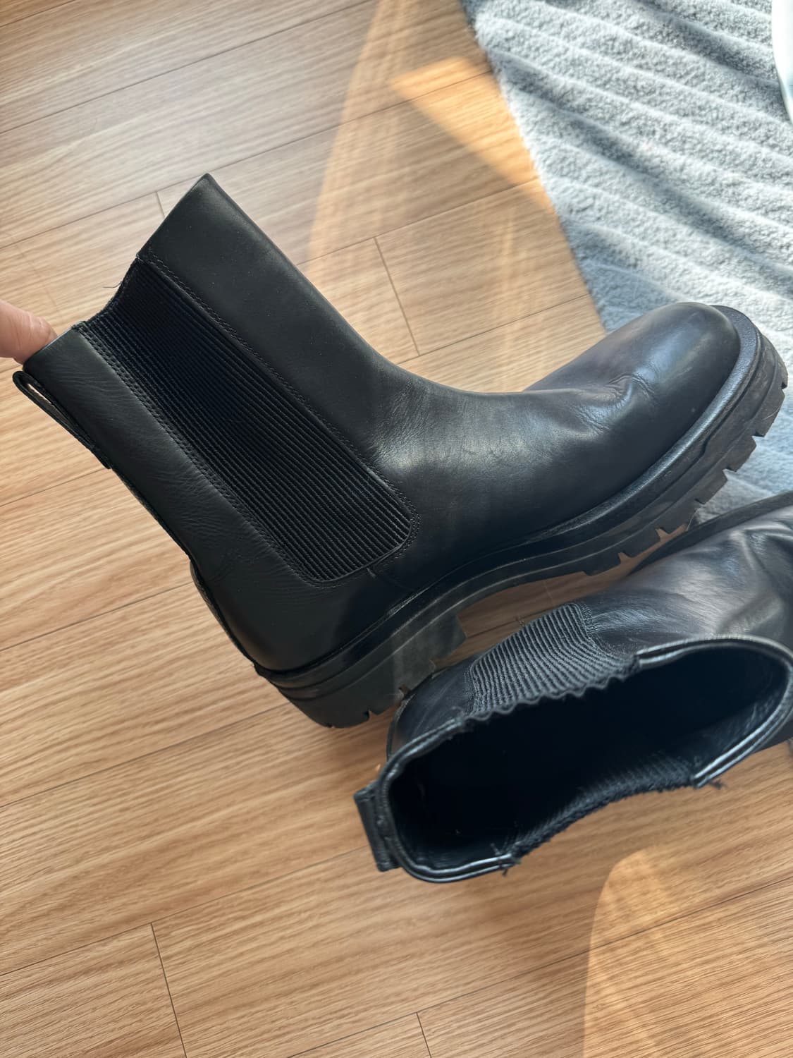 Zara 남성 앵클부츠 상품이미지3