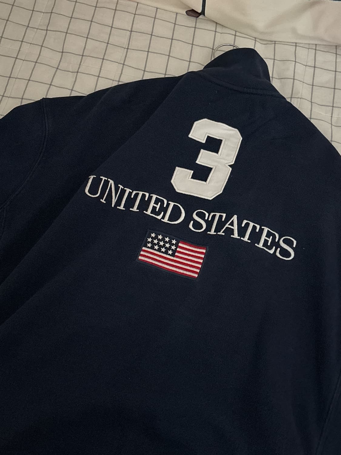 폴로 빅포니 USA 집업 네이비 상품이미지2