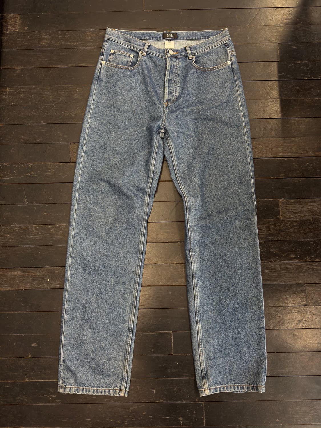 A.P.C Straight Denim Pants (washed blue) 상품이미지3