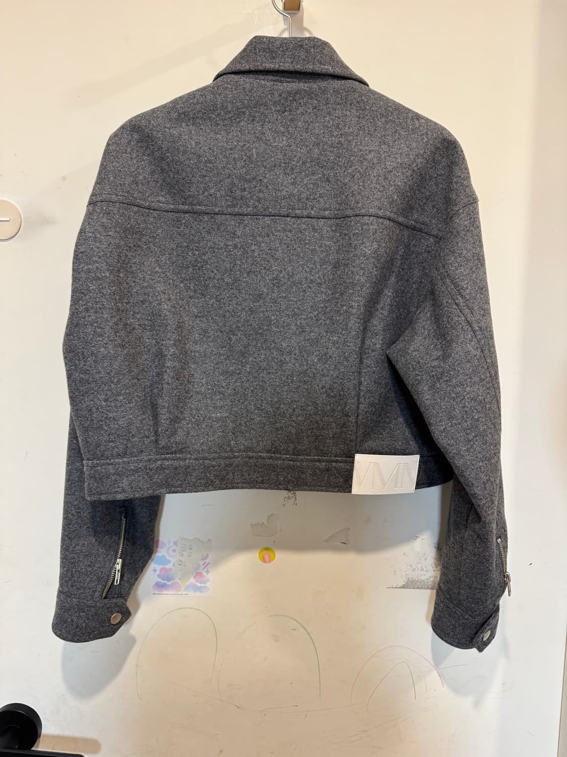 WMM 스튜디오 울 집업 자켓 상품이미지5