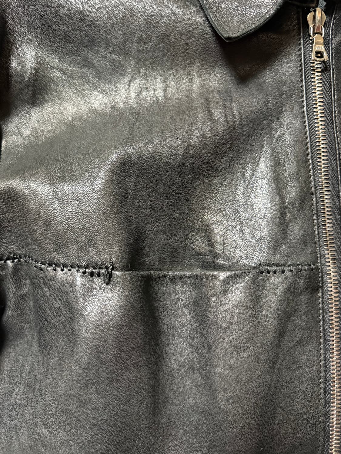 san263-1 zip leather jacket m사이즈 상품이미지6