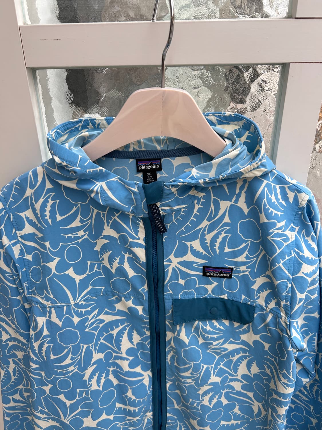 Patagonia pattern hood zip-up jacket 상품이미지2