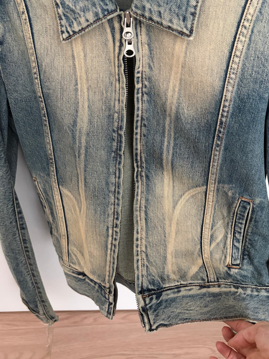 애즈온 데님 자켓 상품이미지4