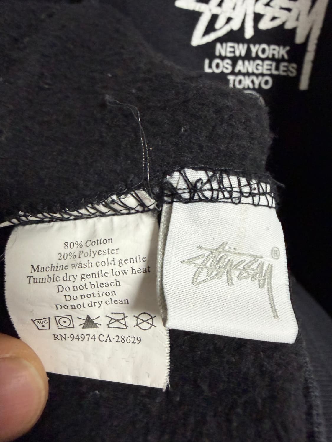 스투시 월드투어 후드티 상품이미지4