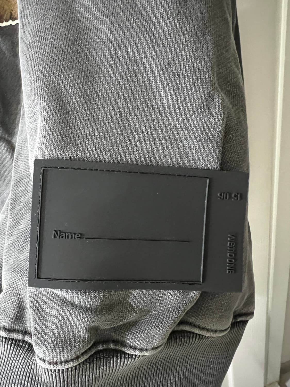 웰던 테디베어 오버사이즈 맨투맨 스웻셔츠 라지  상품이미지3