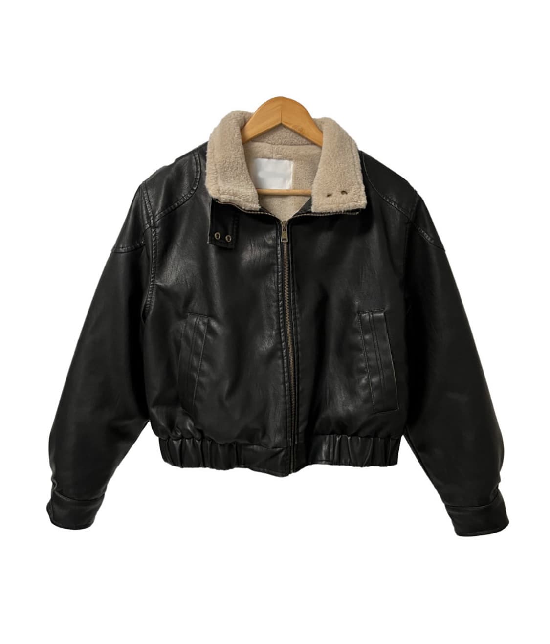 예잇 투버튼 밍크 무스탕 레더자켓 상품이미지1