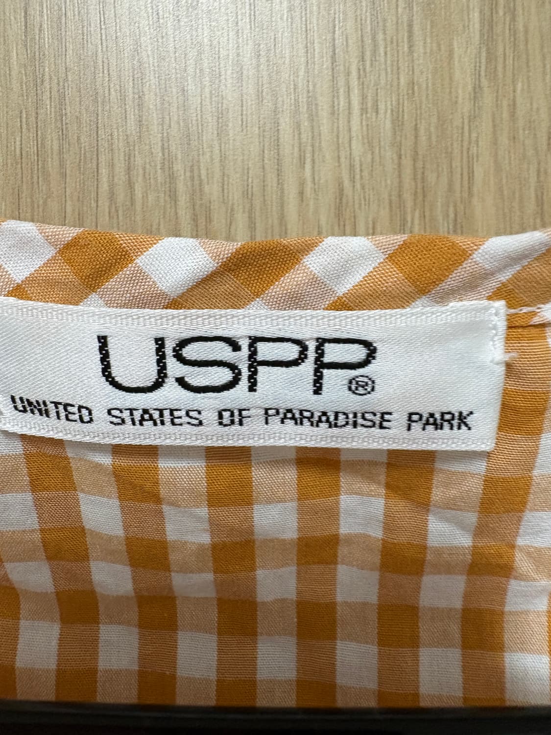 USPP 체크원피스 상품이미지3