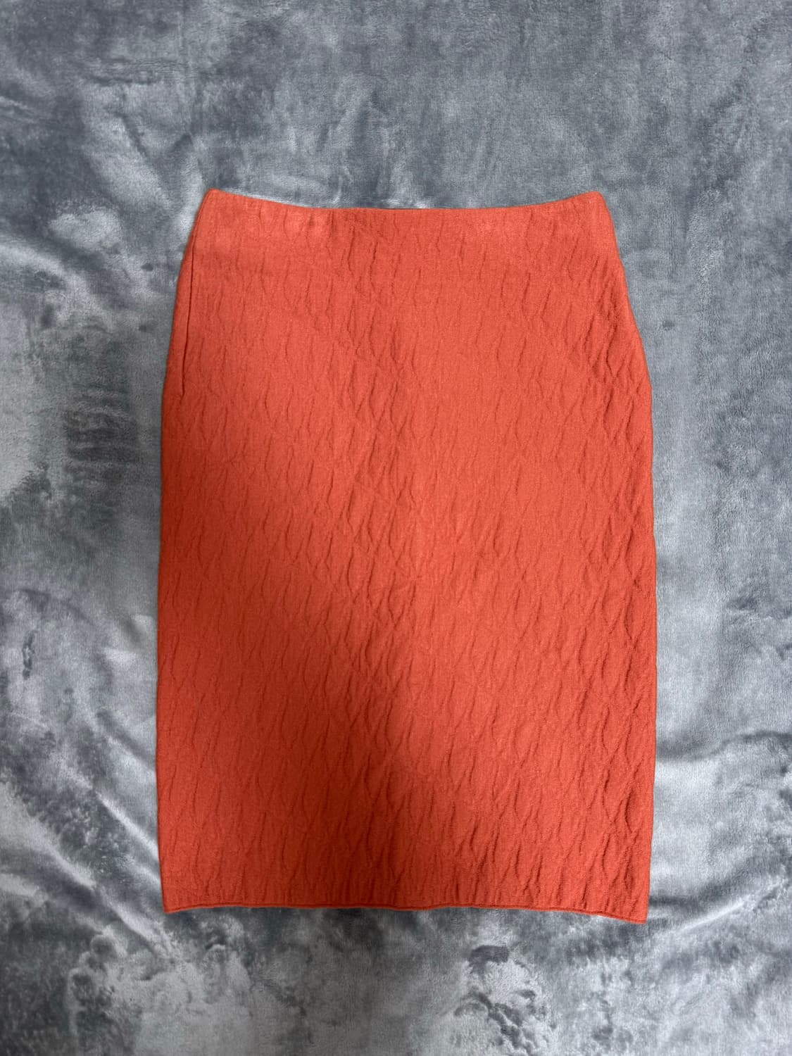 한섬 마인 코랄오렌지 스커트 정품 상품이미지1