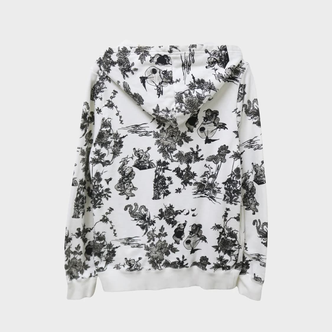 HNY 유니크 프린팅 후드 집업 62271 상품이미지2