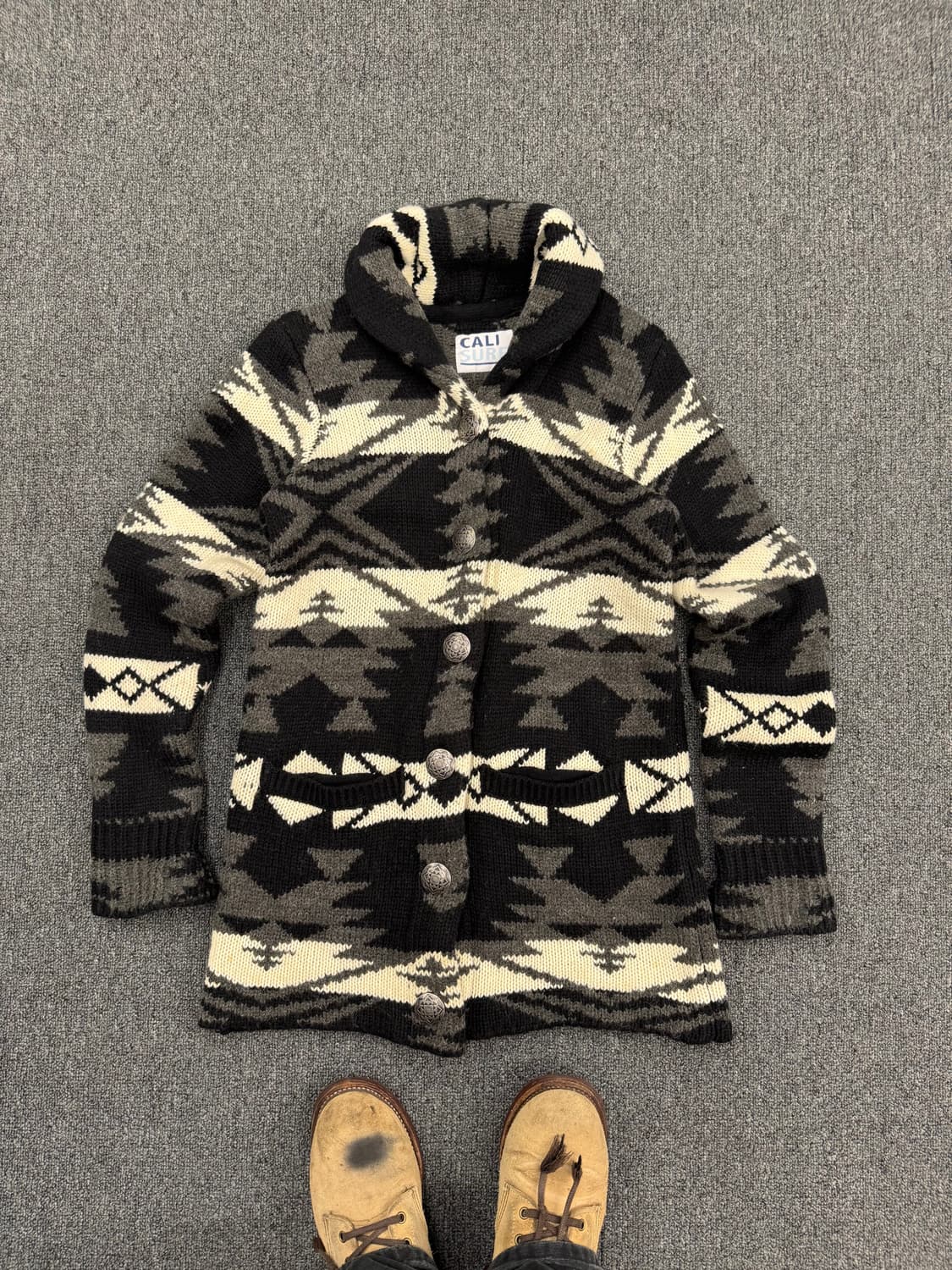 Cali surf 빈티지 코이찬 자켓 상품이미지1