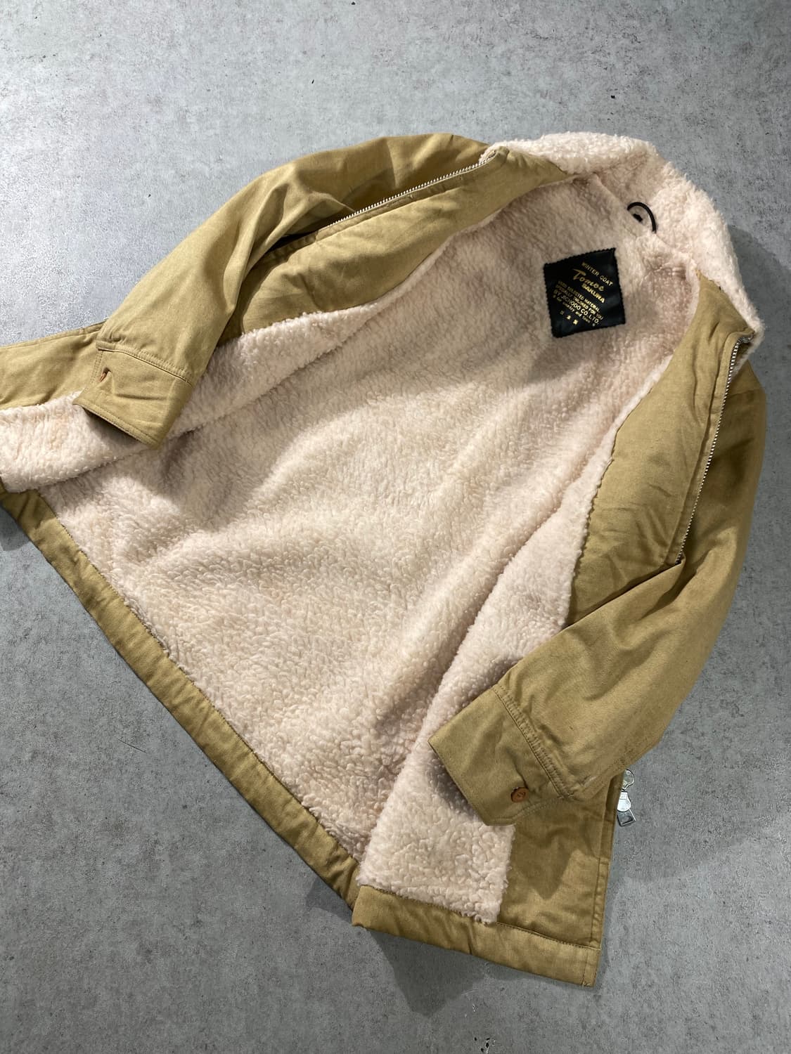 [M] Tomoe Sakura 토모에 사쿠라 재팬 메이드 시어링 윈터코트 상품이미지5