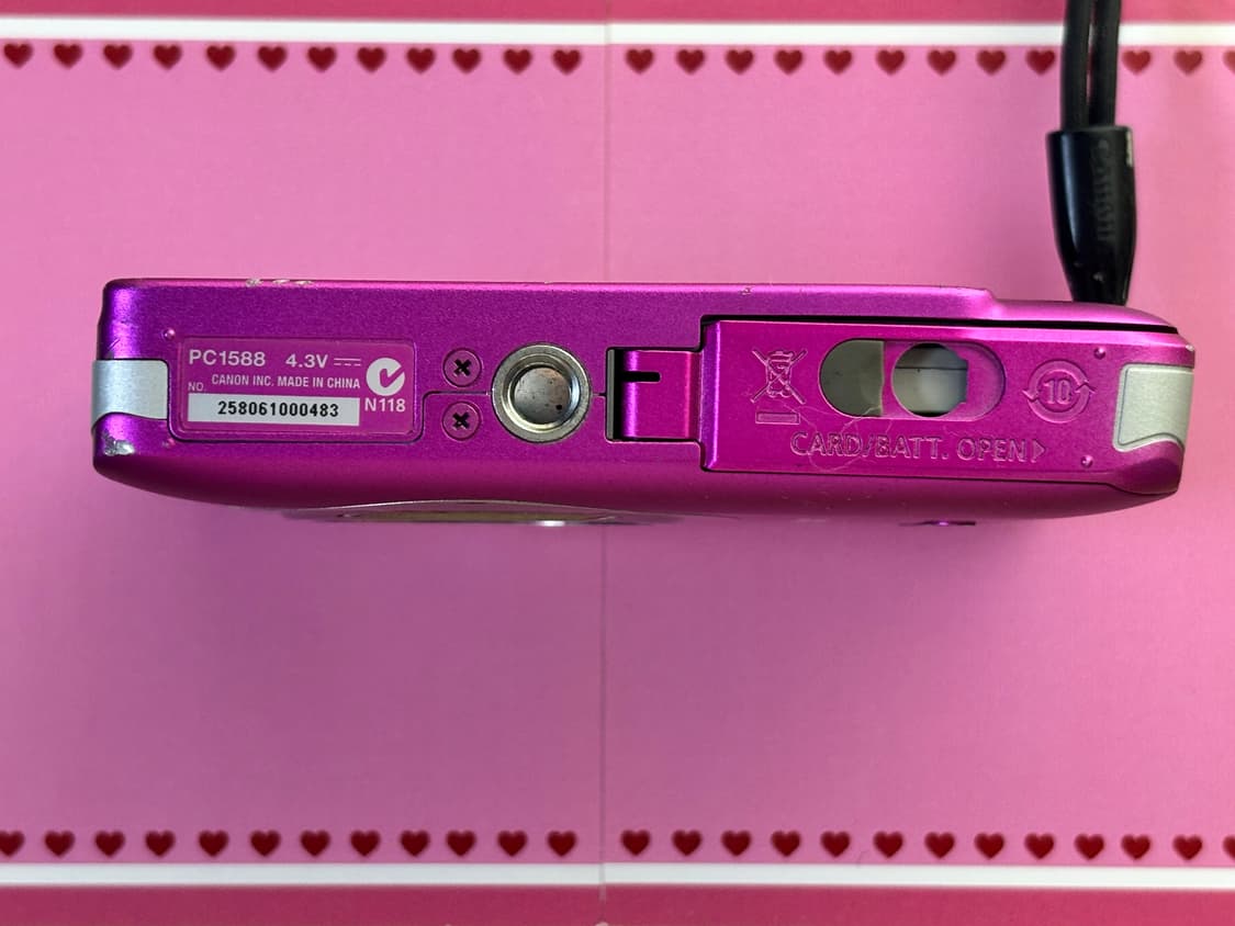 캐논 익서스 ixus 115 HS 핫핑크 canon hot pink 상품이미지3