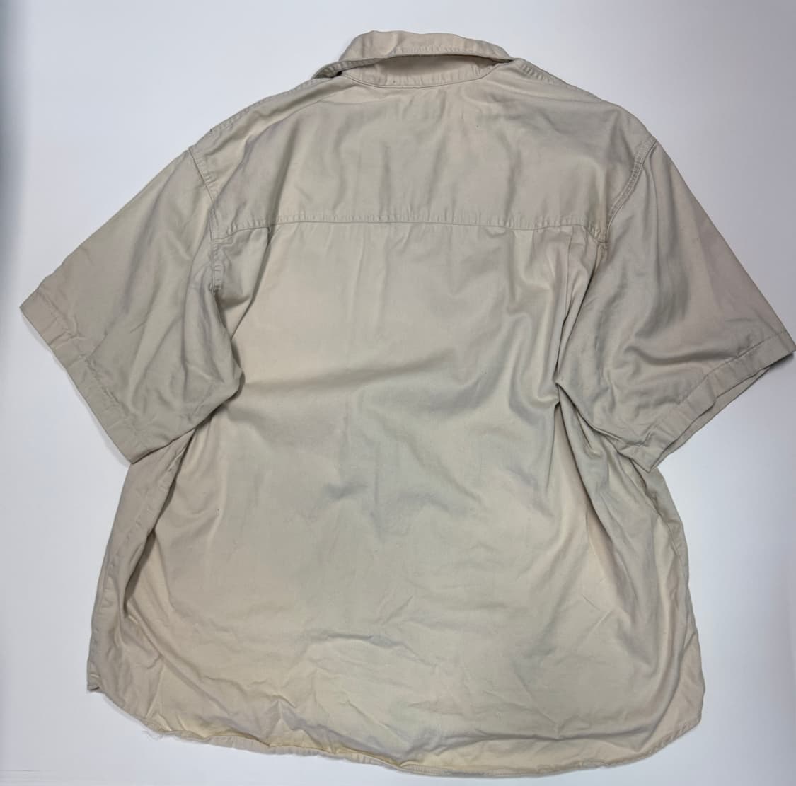 칼하트 리메이크 오버핏 베이지 반팔 셔츠 XL~2XL 상품이미지2