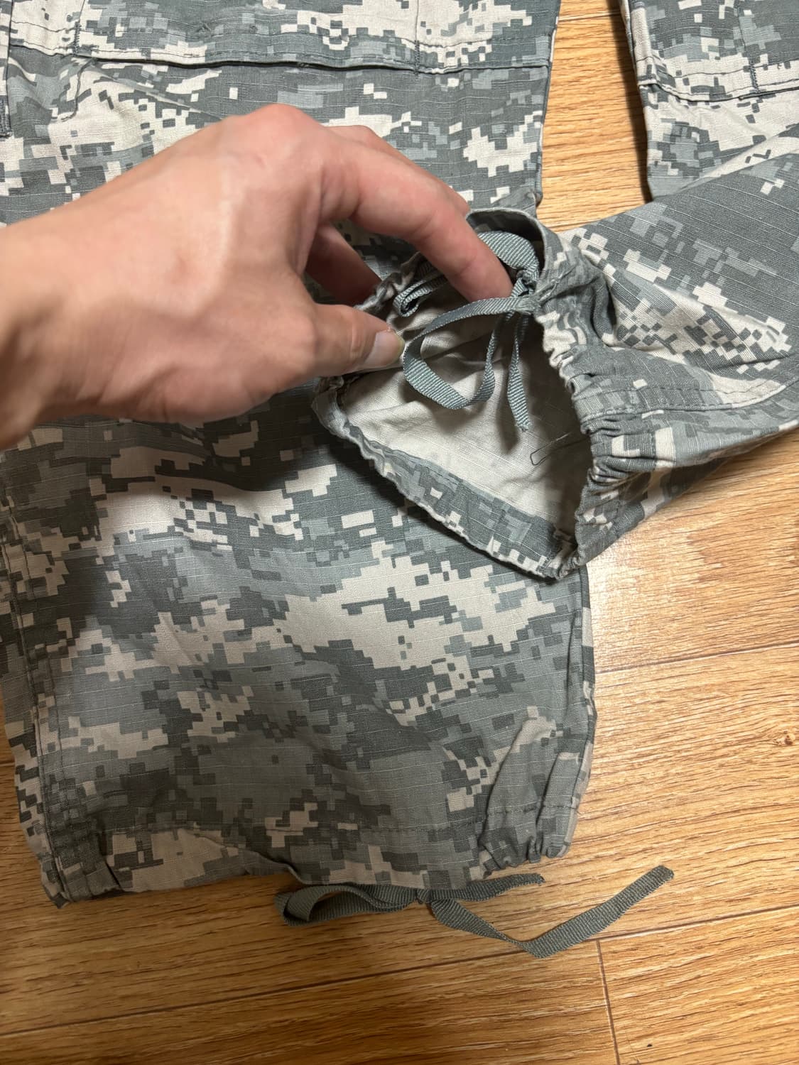 미군 카모 밀리터리 카고 바지 상품이미지5