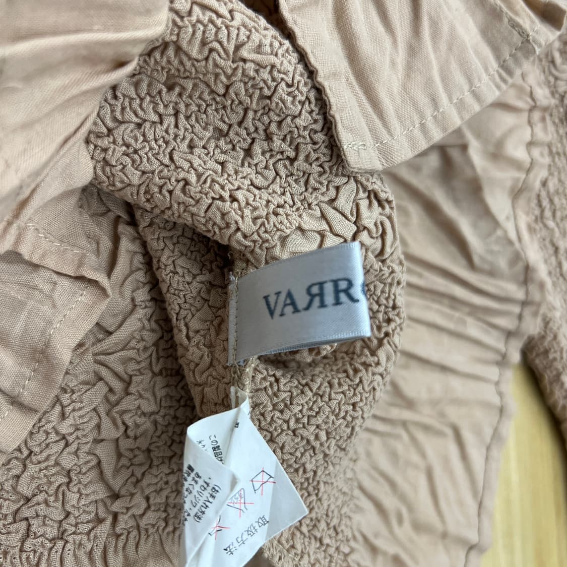 Varrowda 바로다 빈티지 크링클 셔츠 L 상품이미지7