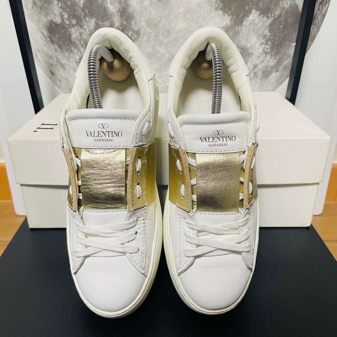 정품 38) 발렌티노 골드 히든 스니커즈 240~245 상품이미지2