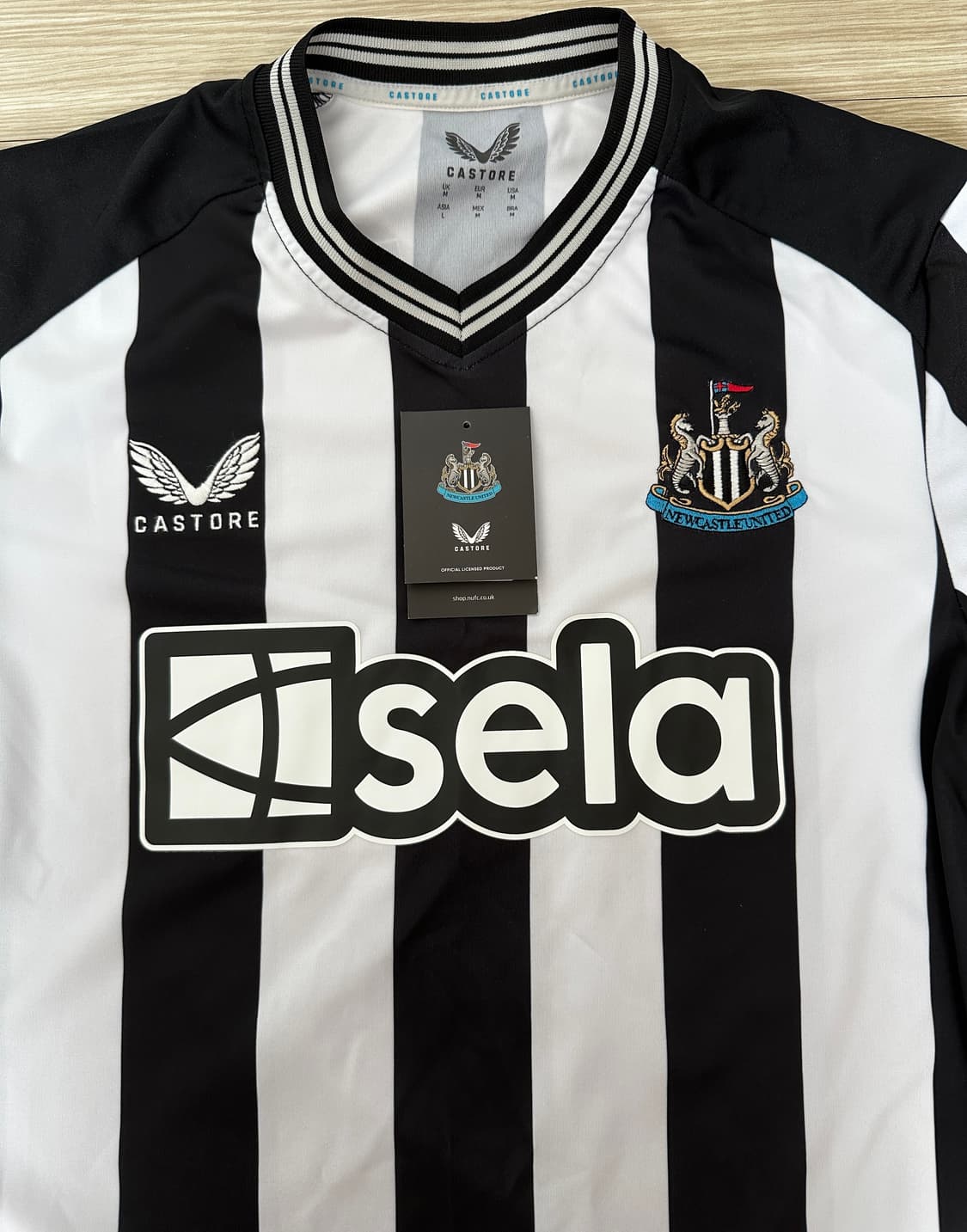 뉴캐슬올드스쿨져지, 뉴캐슬 23-24 유니폼 (이사크) 상품이미지4