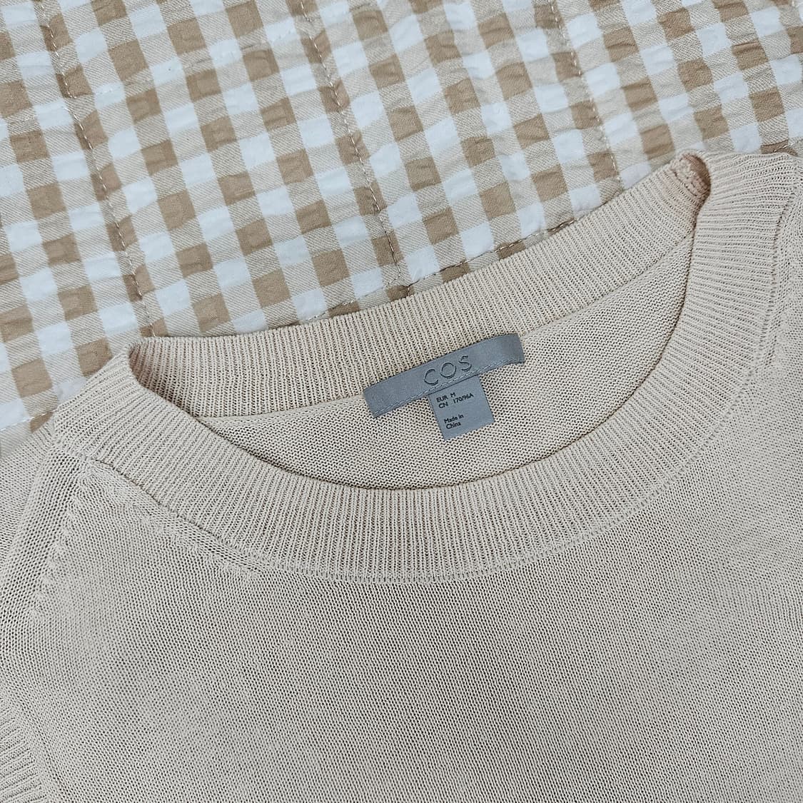 COS 코스 얇은 슬리브 면티 남자100 상품이미지2