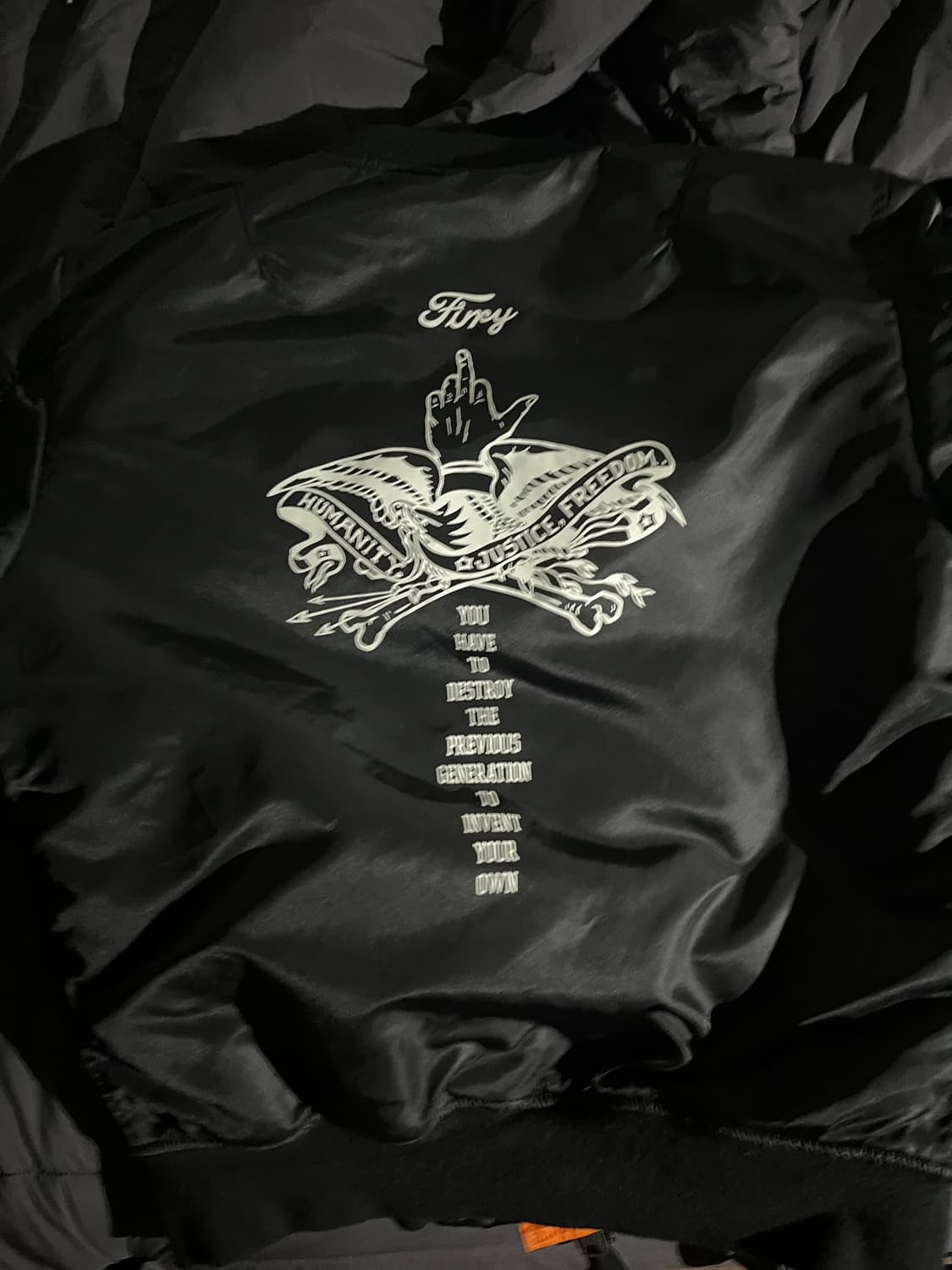 네이버후드 알파 인더스트리 MA-1 자켓 상품이미지2