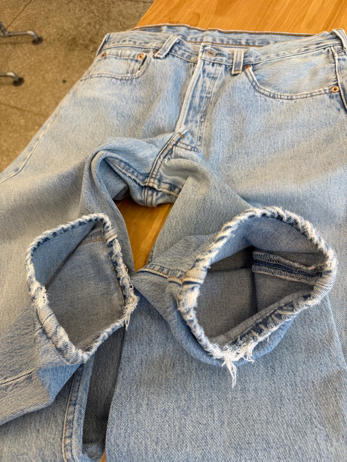 90‘s MADE IN USA 리바이스 501 데님 팬츠 상품이미지6