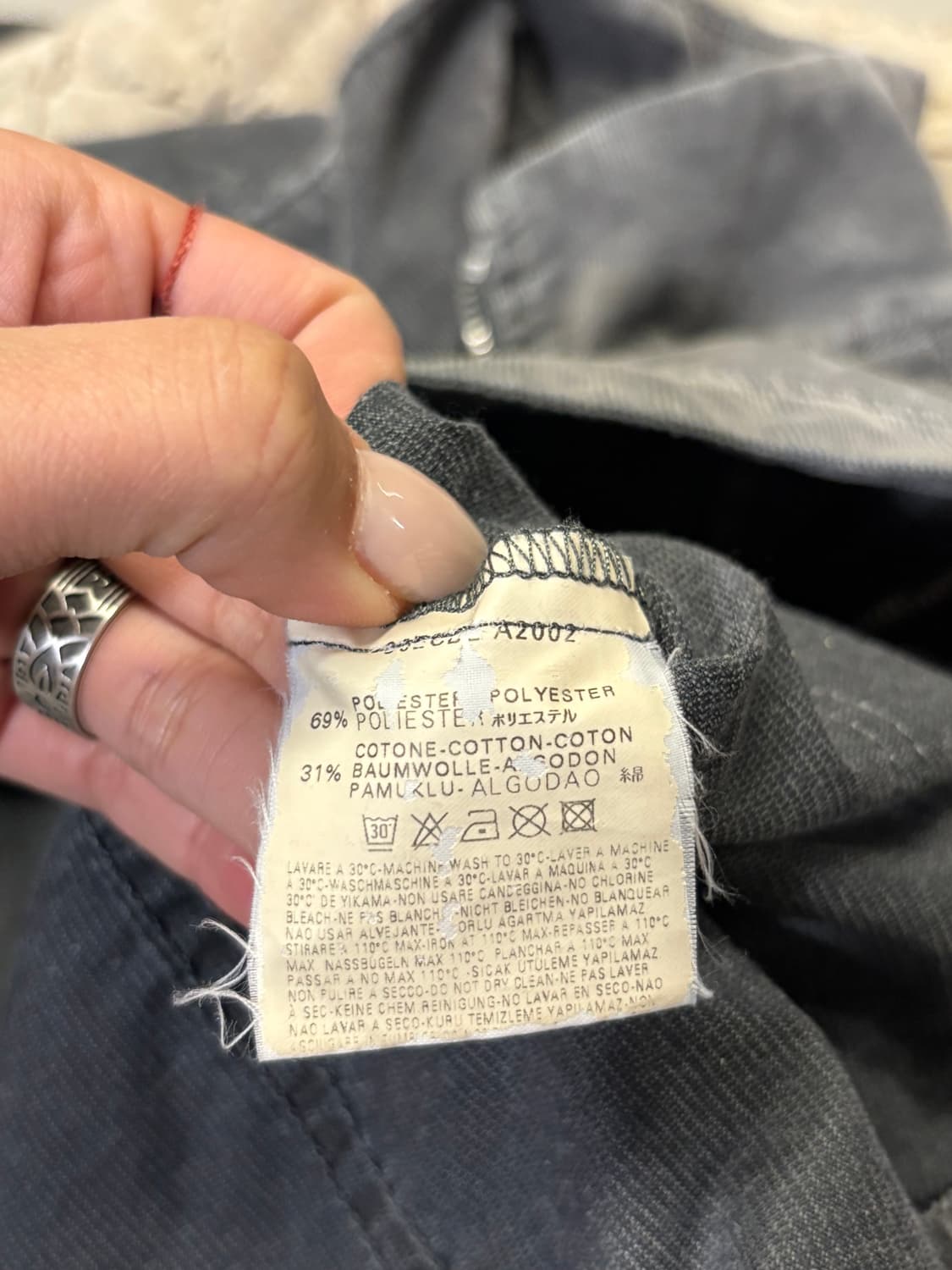 DIESEL washed corduroy jacket gray  상품이미지9