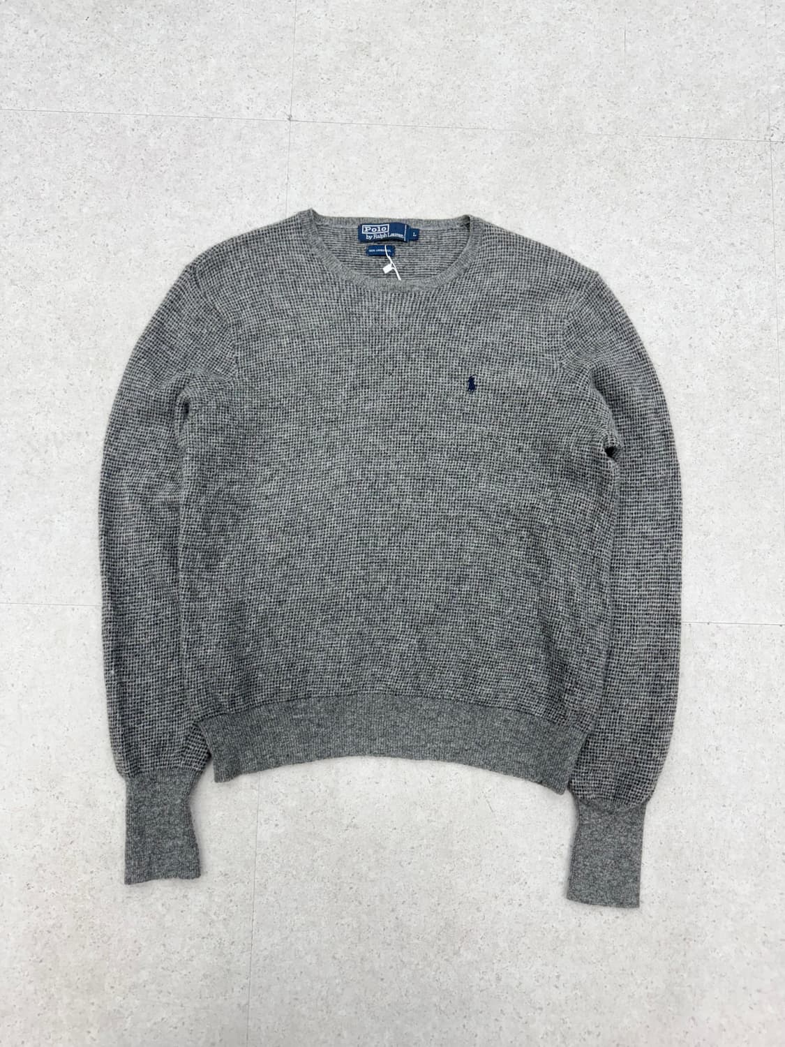 Polo 램스울 와플 니트 상품이미지1