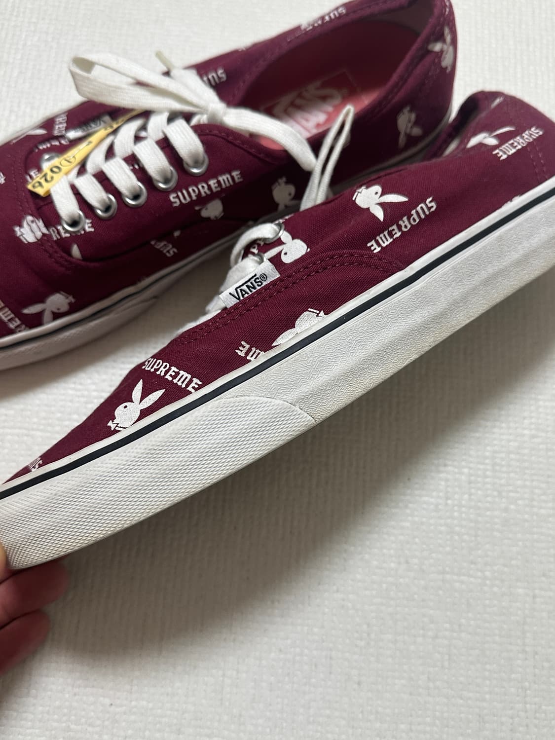 슈프림 x vans 반스 플레이보이 어센틱 280 상품이미지2