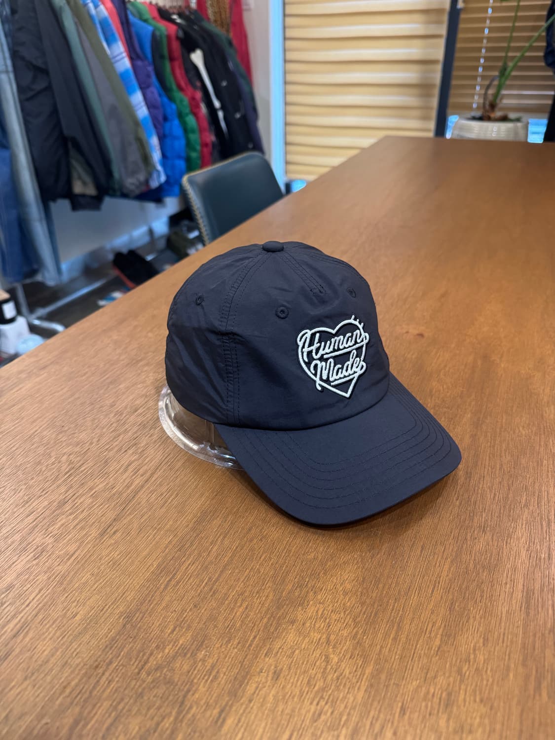 [OS] 휴먼메이드 5패널 나일론 캡 블랙 상품이미지4