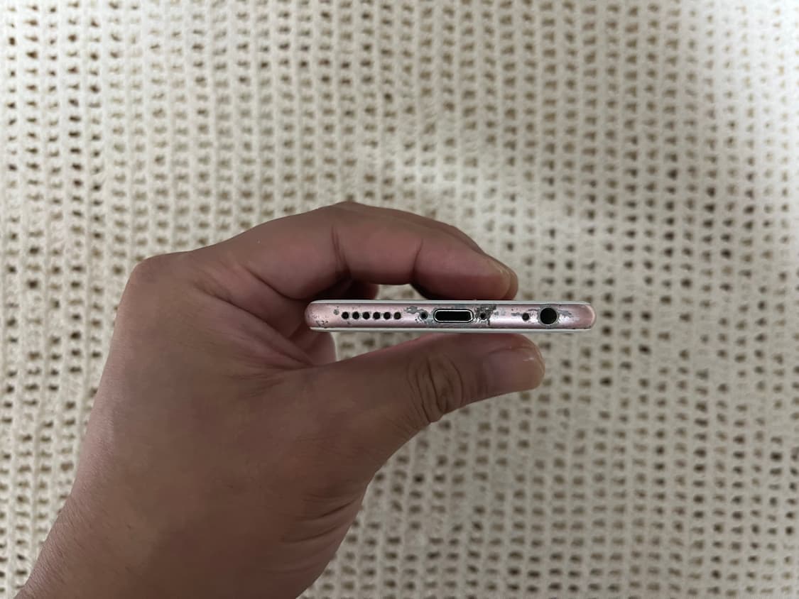 로즈 골드 아이폰6s 32gb 터치아이디 x 배터리 100프로 성능 상품이미지6