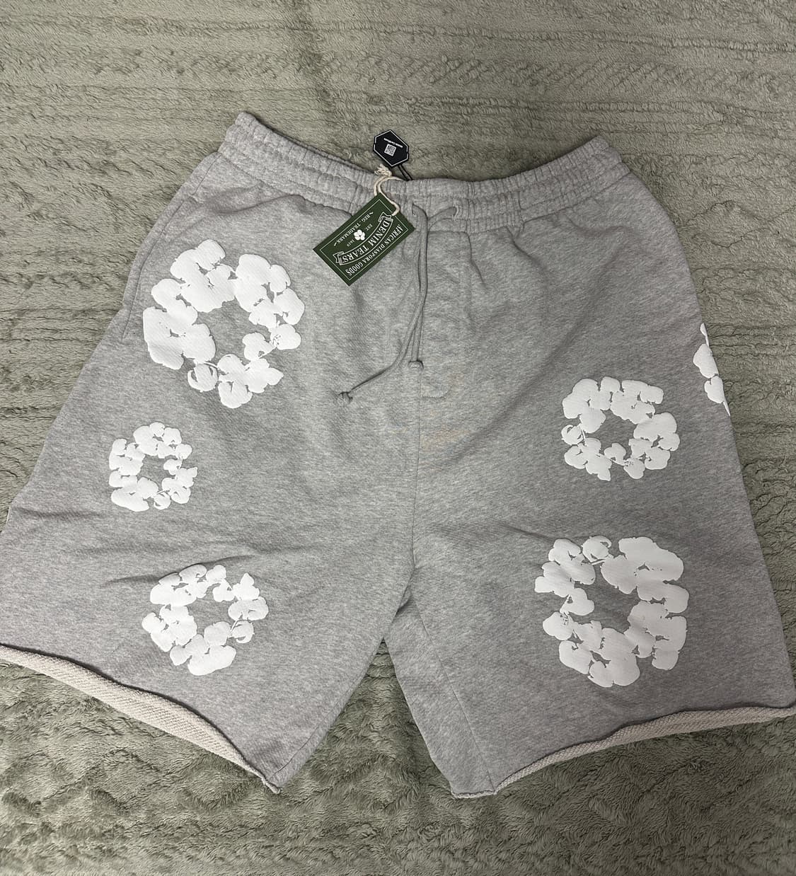 데님 티어스 더 코튼 리쓰 쇼츠 그레이 L 상품이미지1