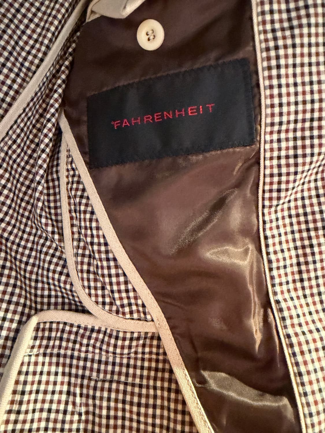 파렌하이트 체크 블레이저자켓 상품이미지5