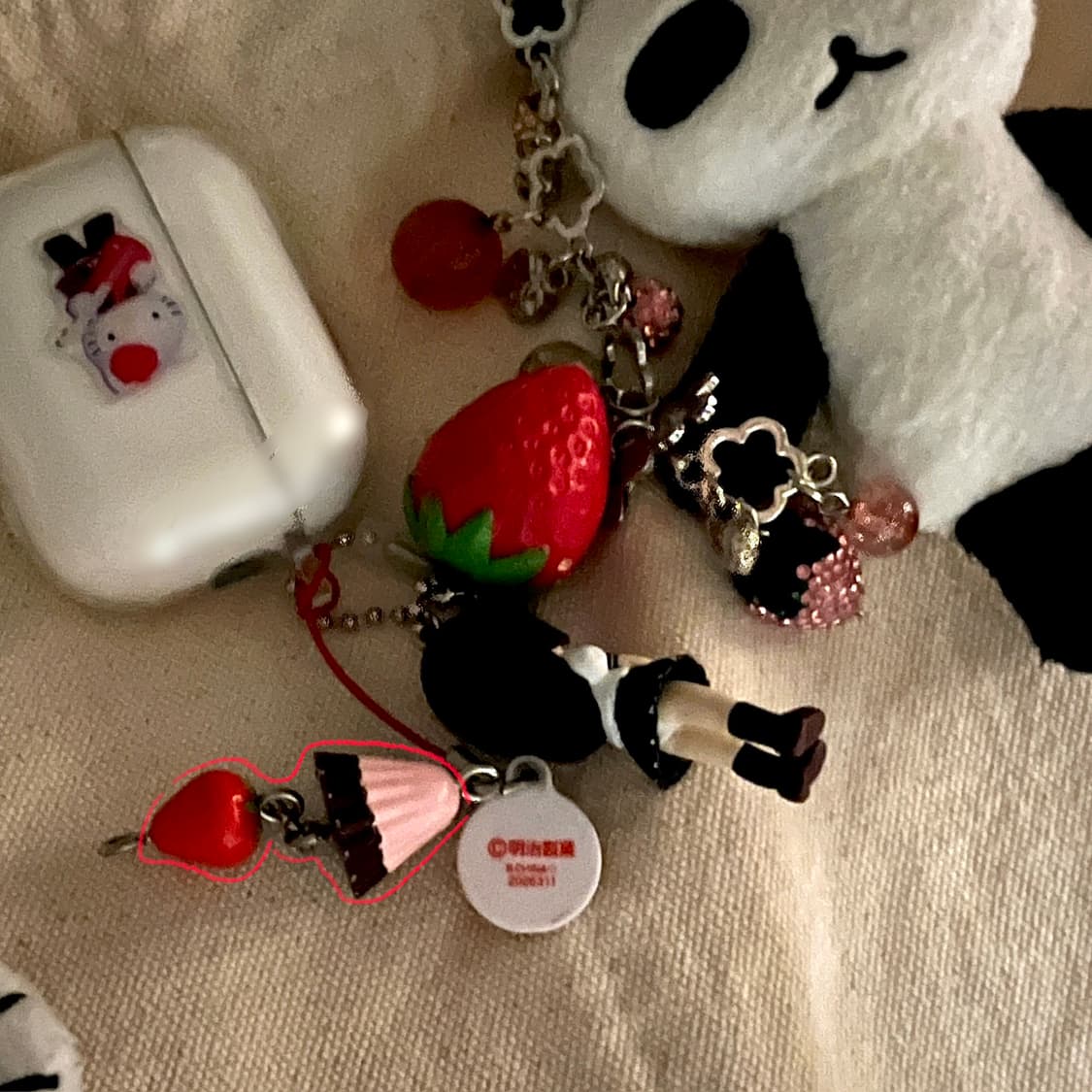 일본 고전 메이지 아폴로 스트랩 키링 상품이미지2