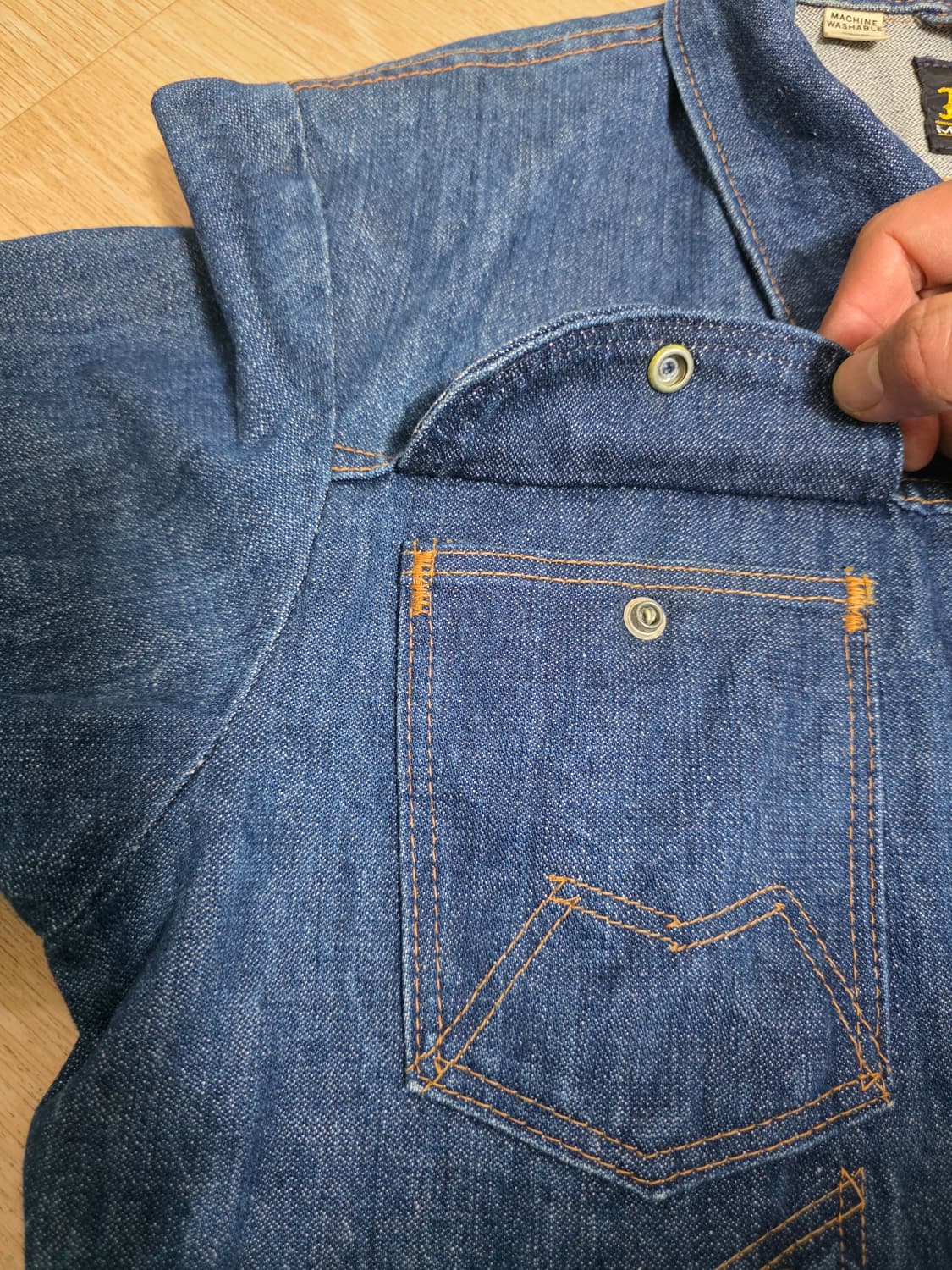 70s 매버릭 랭글러 데님 자켓 40 상품이미지7