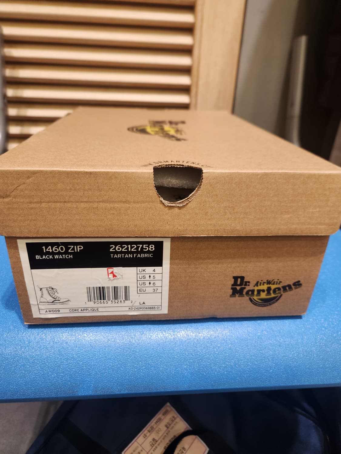 [희귀] 닥터마틴 1460 집 블랙 워치 타탄 (UK4/230) 상품이미지2