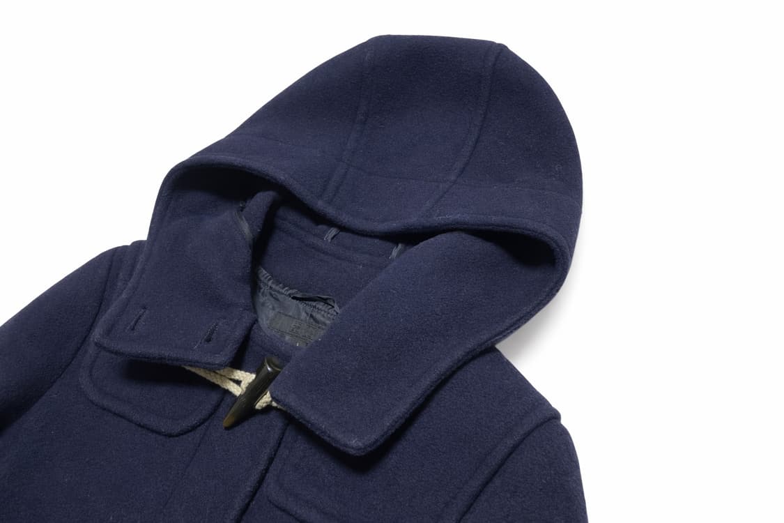 UNIQLO 유니클로 울 더플코트 네이비 S 상품이미지3