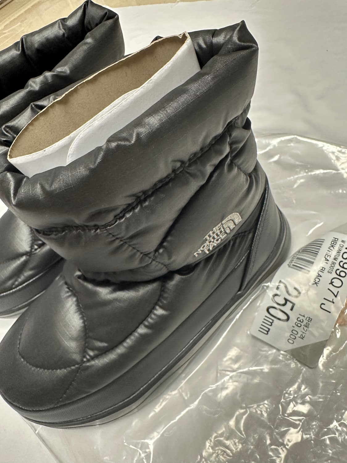 노스페이스 패딩 부츠 250 (새상품) 상품이미지3