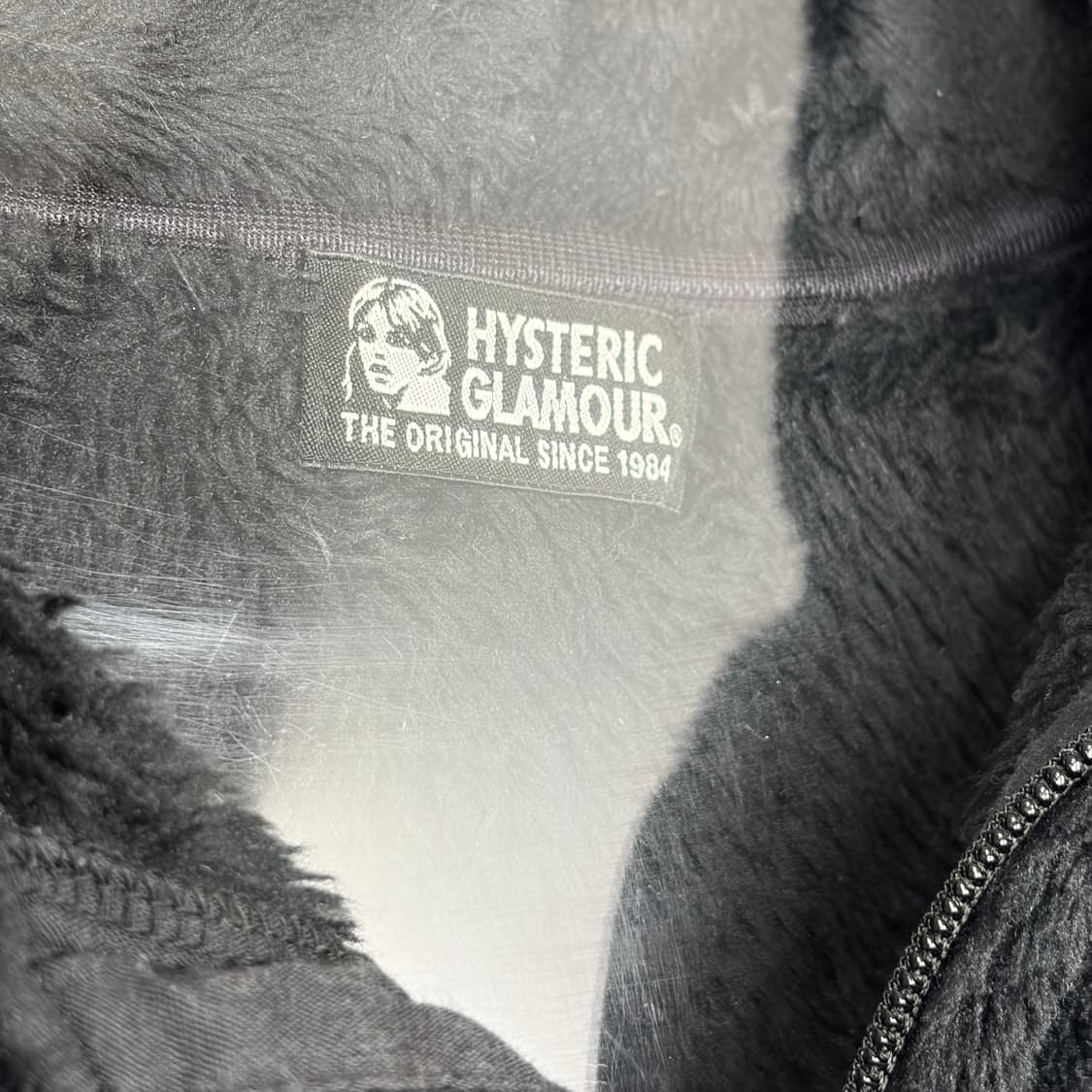 히스테릭글래머 베어 플리스 후리스 후드 집업 상품이미지3