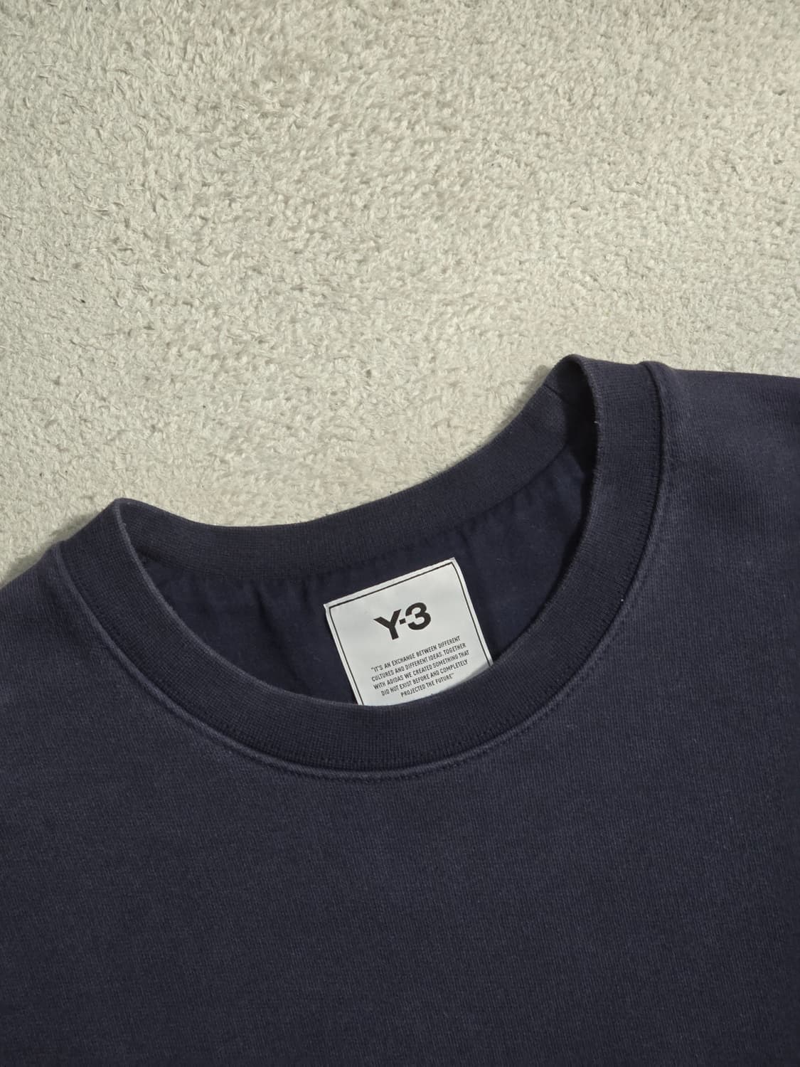 요지야마모토 Y-3 빅로고 맨투맨 L사이즈 상품이미지5