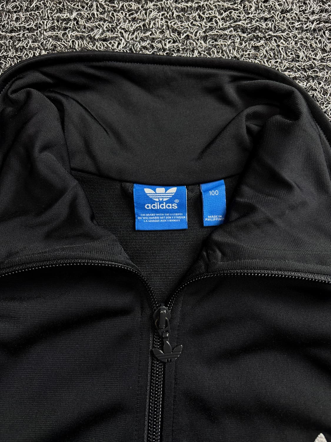 아디다스 우먼스 파이어버드 트레포일 빅로고 크롭 트랙탑 져지 1496 상품이미지3