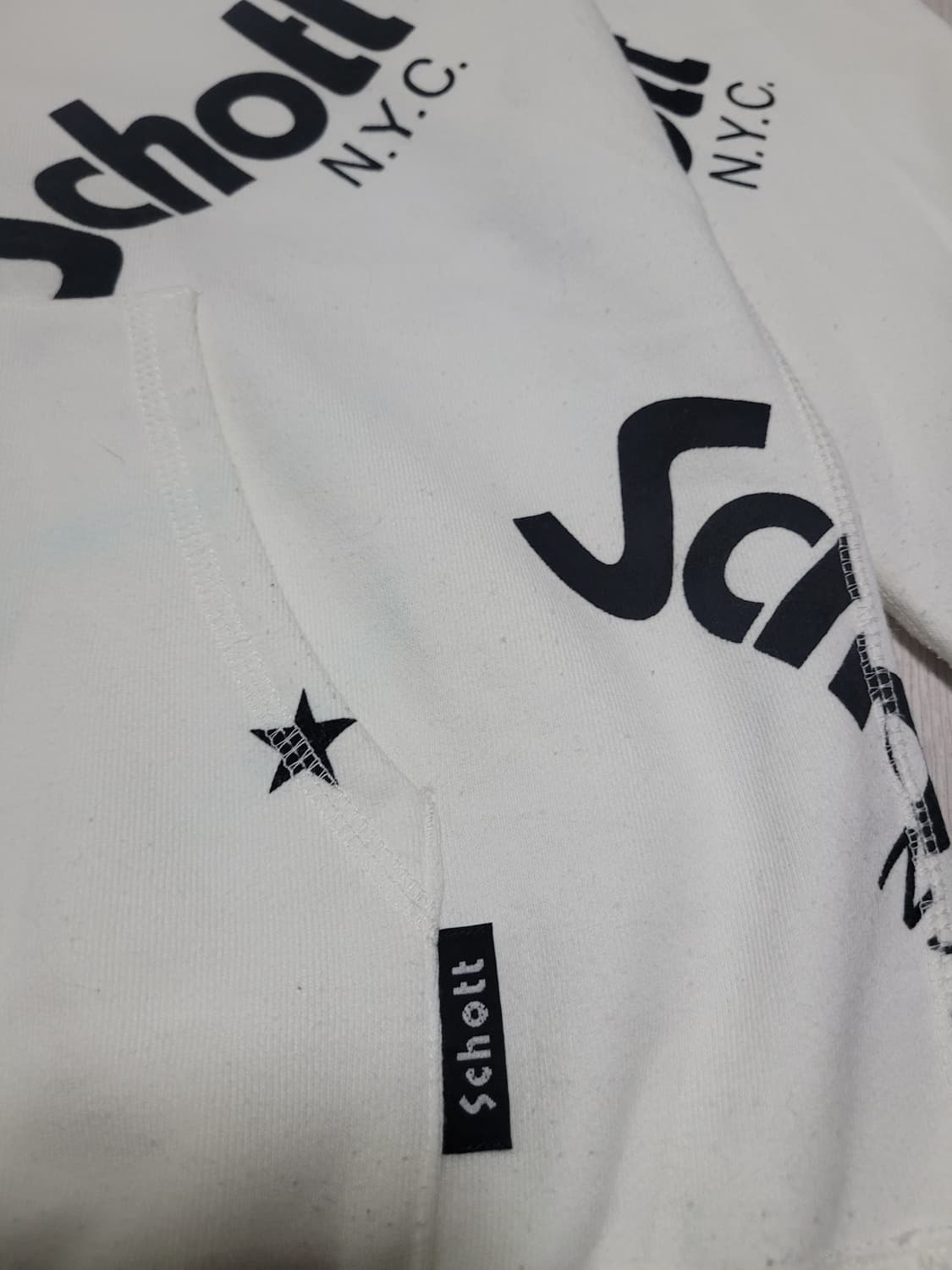 Schott NYC X TAKEO KIKUCHI 빈티지 후드 상품이미지3