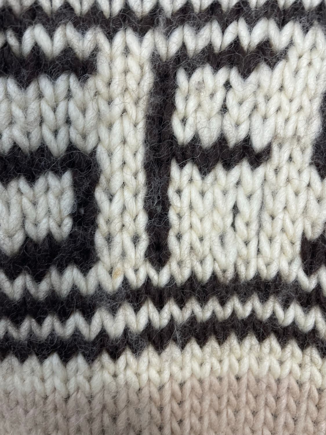 빈티지 울 코위찬 니트 집업 H2199 상품이미지8