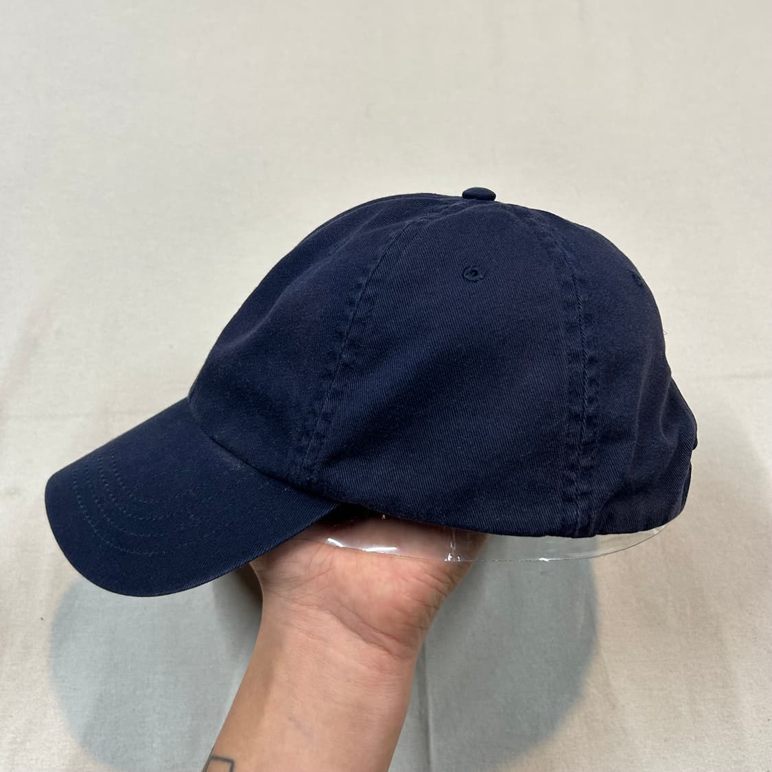 폴로 랄프로렌 네이비 볼캡 모자 신형 큐알탭 상품이미지4