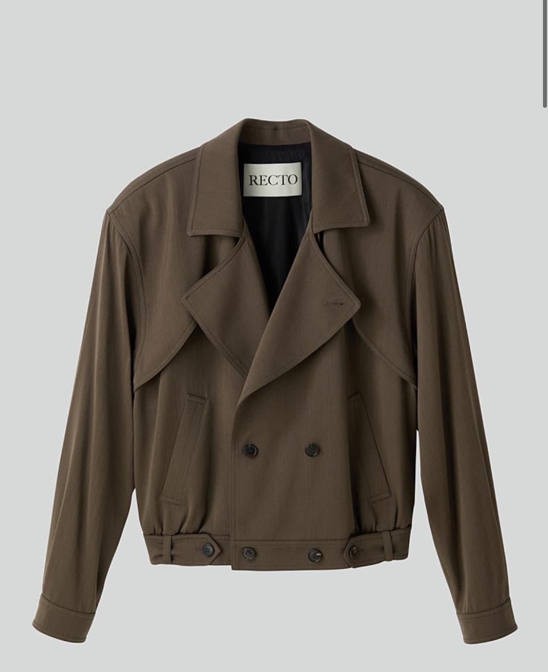 렉토 하프 트렌치 자켓 M 상품이미지1