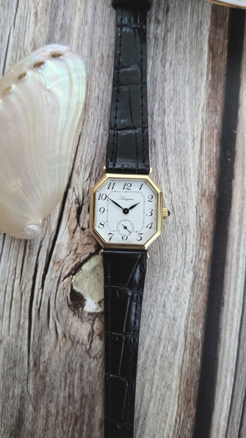 정품 론진 옥타곤 3208  수동 시계 상품이미지3