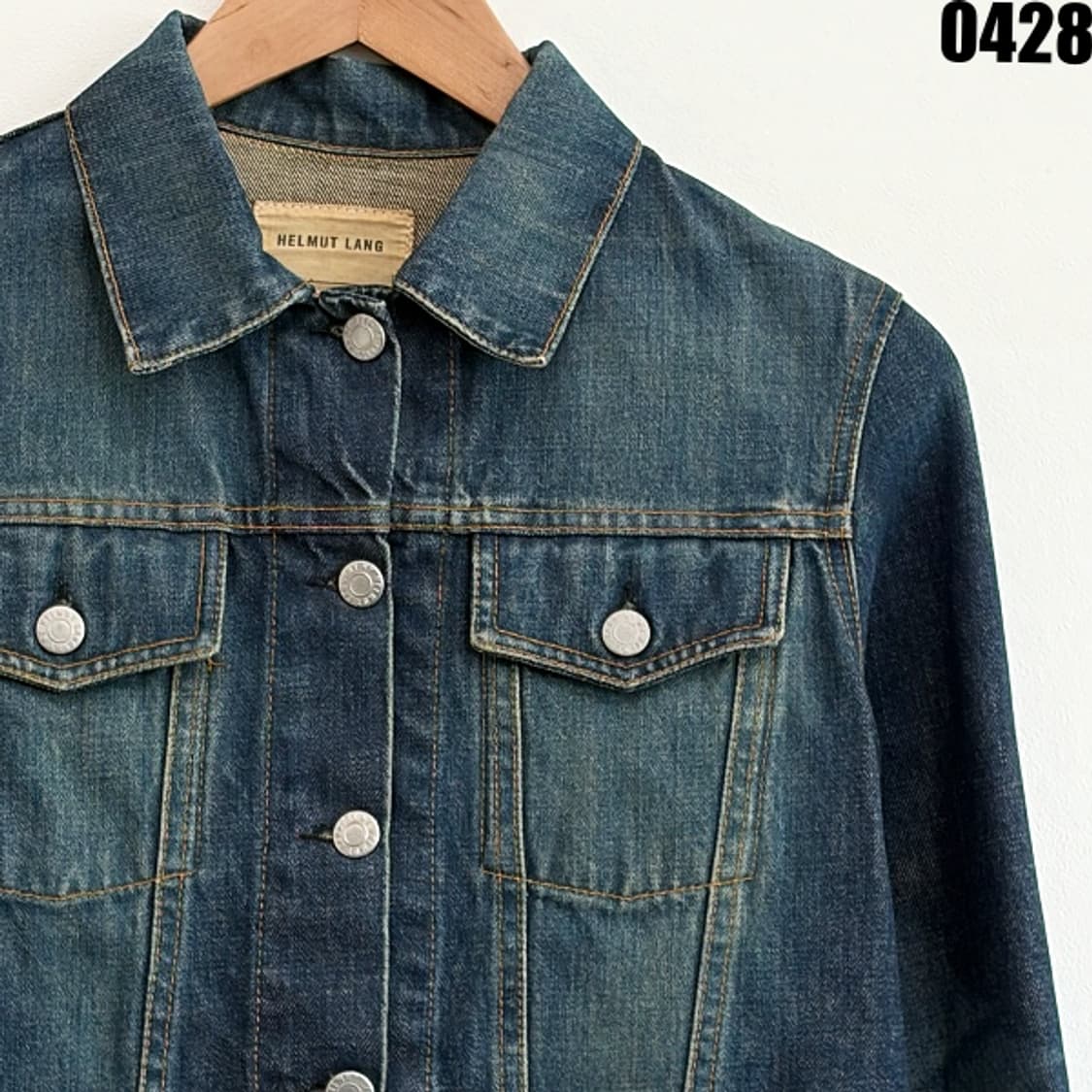 헬무트랭 빈티지 클래식 데님 자켓 슬림핏 이탈리아제 40 0428 상품이미지2