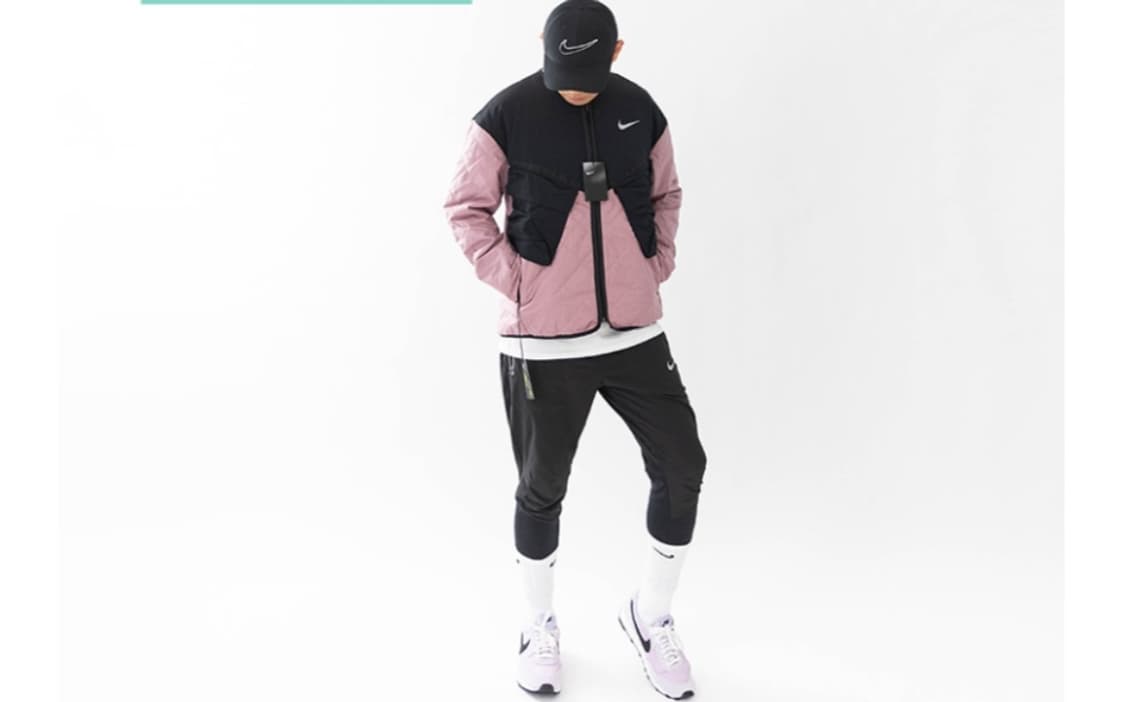 [L/105] 나이키 런레디 퀼팅 패딩자켓 트레이닝 상품이미지4