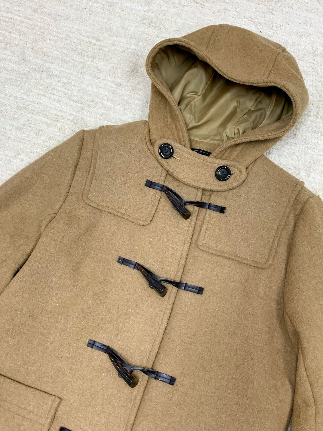 Camel Duffle Coat 상품이미지2